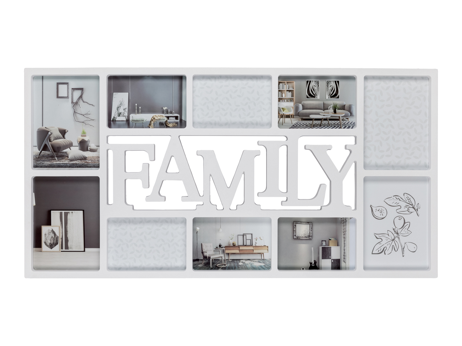 Cornice portafoto multipla Melinera, prezzo 7.99 €
- Per foto in formato
- ...