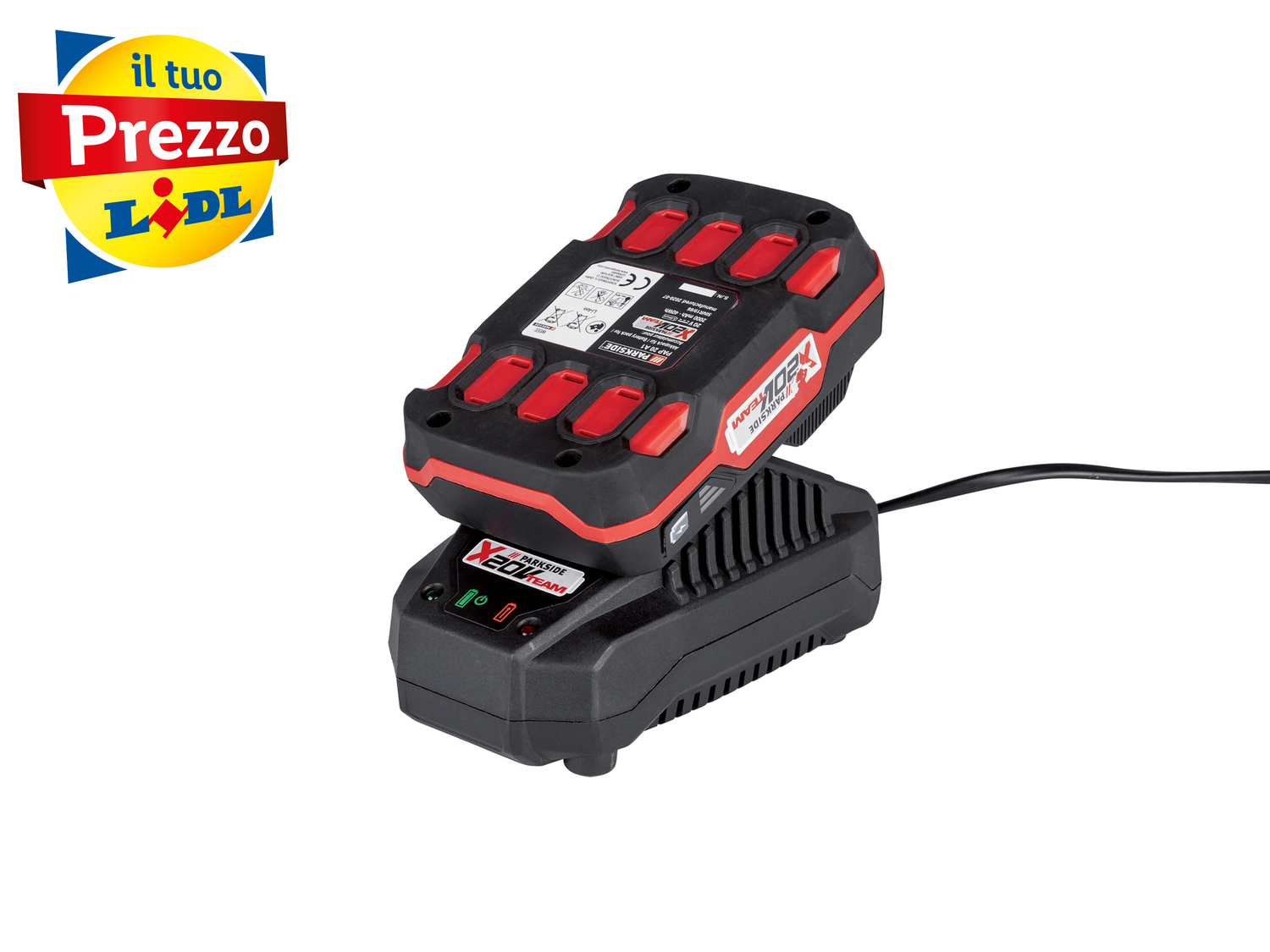 Set trapano avvitatore ricaricabile Parkside, X20VTeam, prezzo 69.00 €
- Motore ...