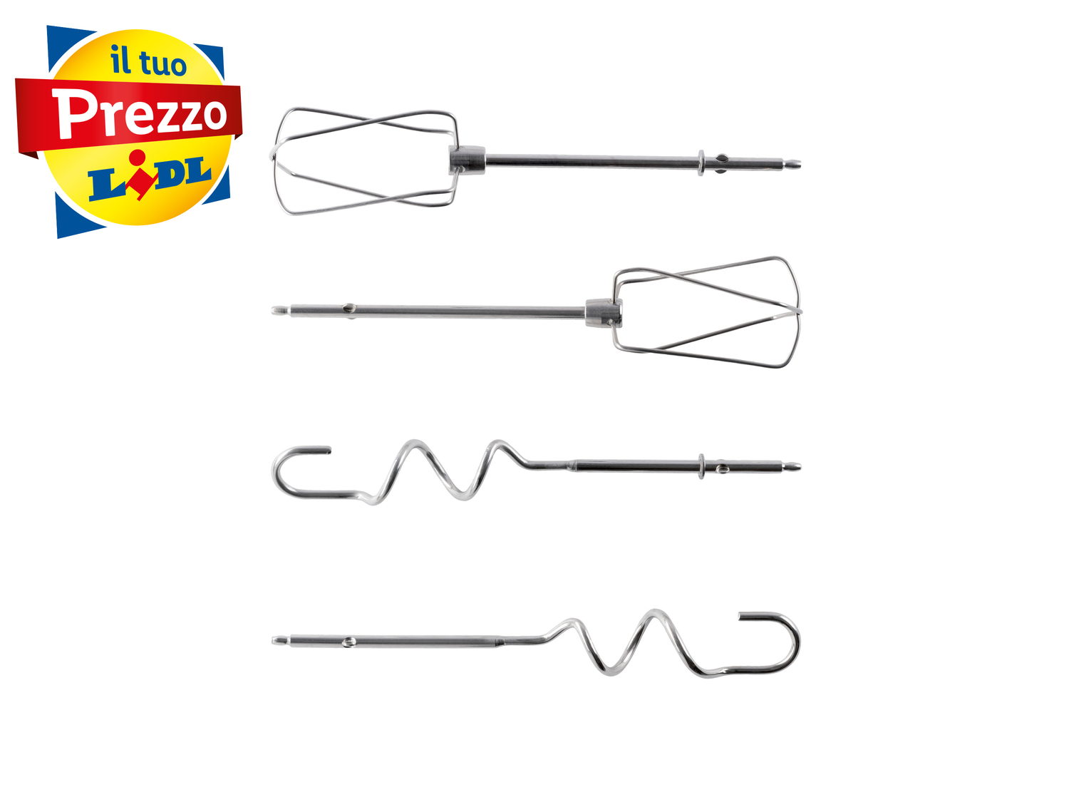 Sbattitore Silvercrest Kitchen Tools, prezzo 12.99 €
- Con 5 livelli ...