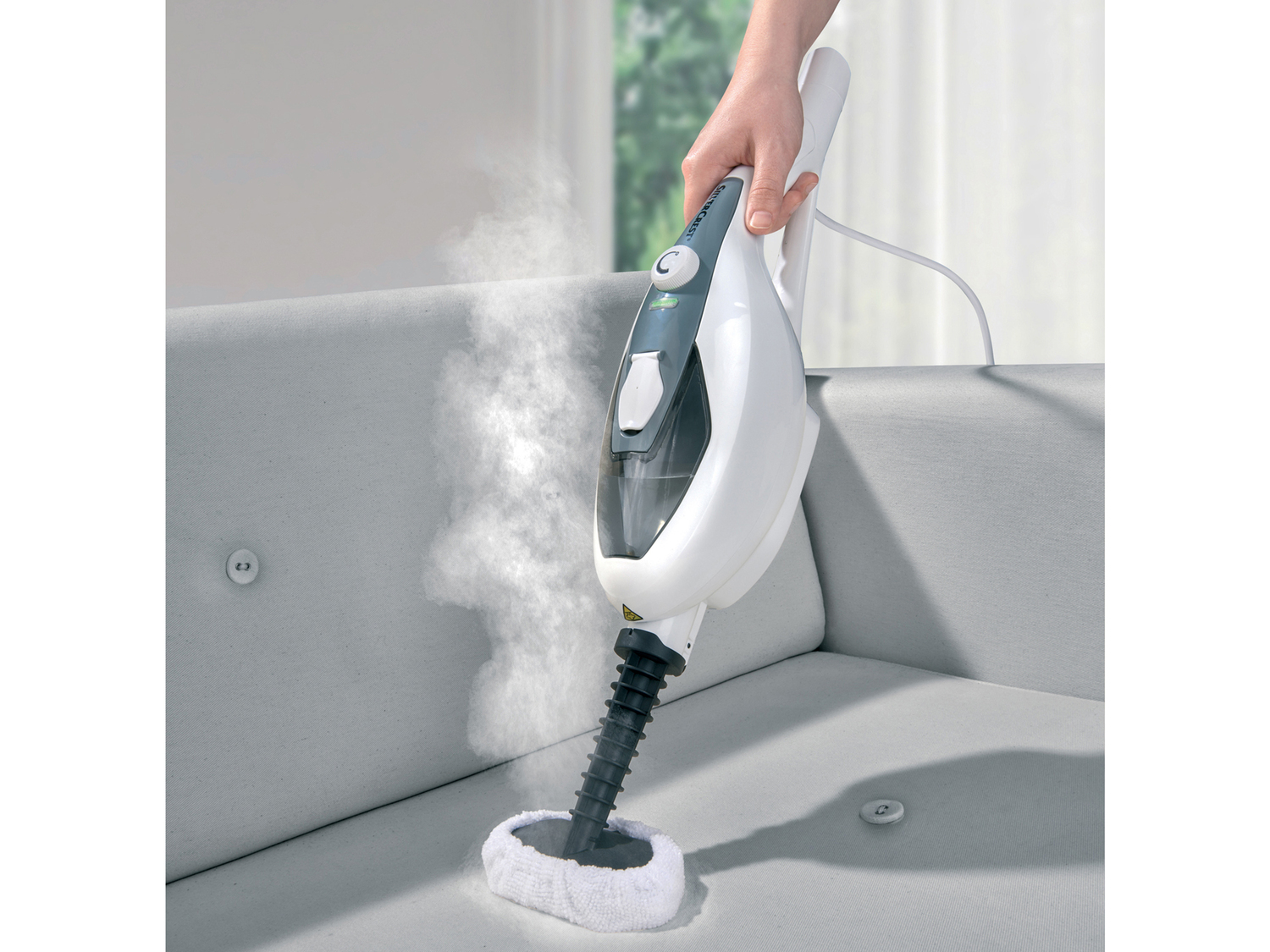 Scopa a vapore e pulitore manuale 2 in 1 Silvercrest, prezzo 39.99 €
- Forza ...