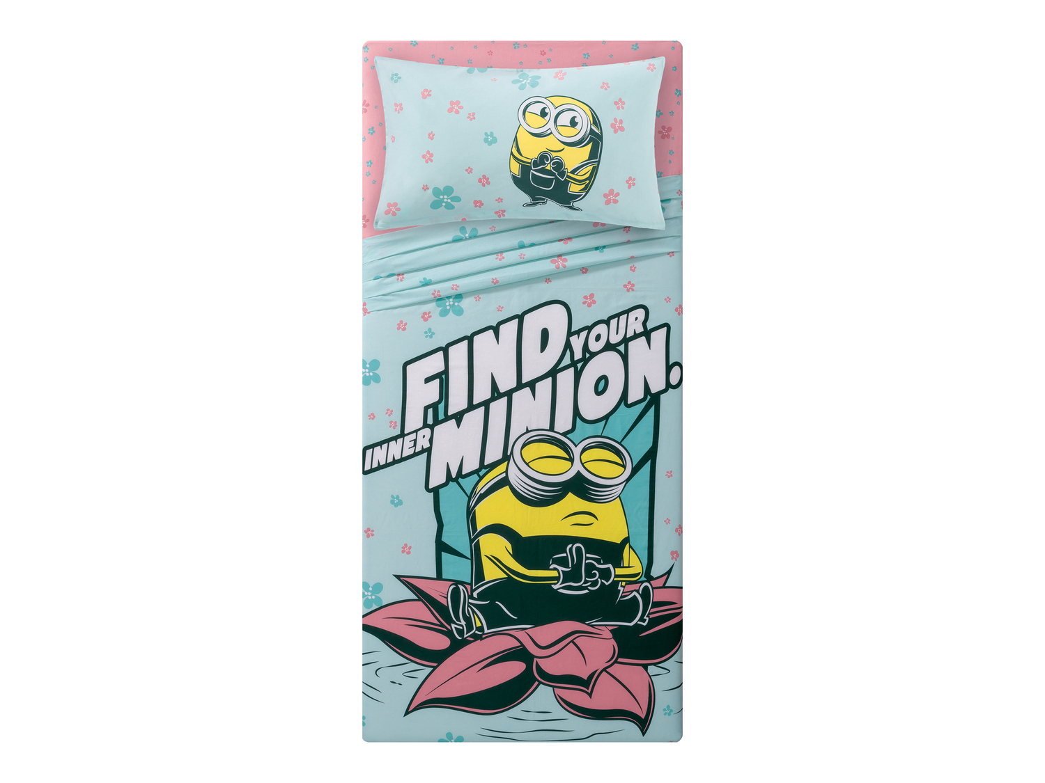 Completo lenzuola singole Minions, prezzo 19.99 €
- Puro cotone
- Federa ...