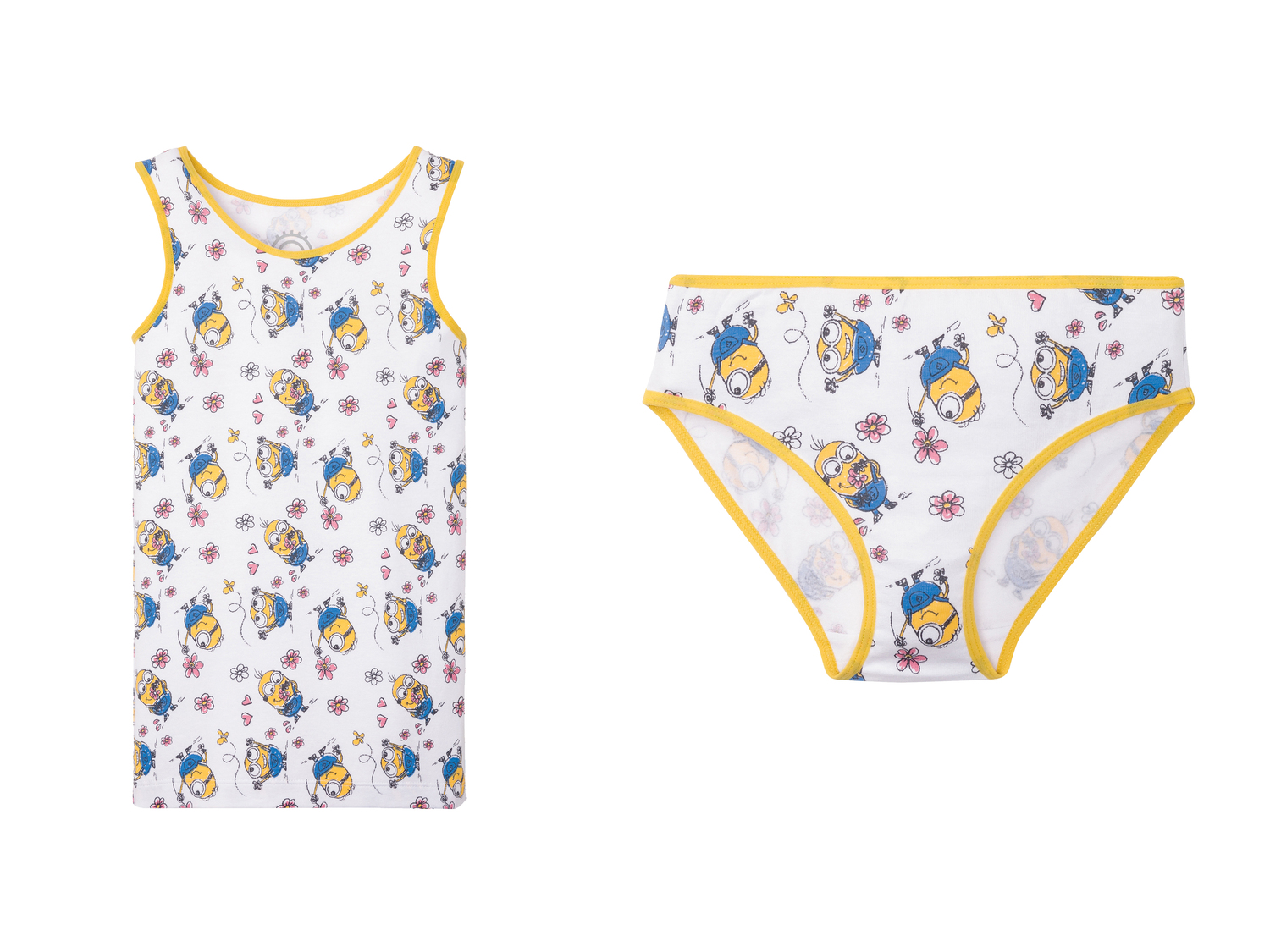 Coordinato intimo per bambini Minions, prezzo 4.99 &#8364; 
Misure: 2-10 anni
Taglie ...