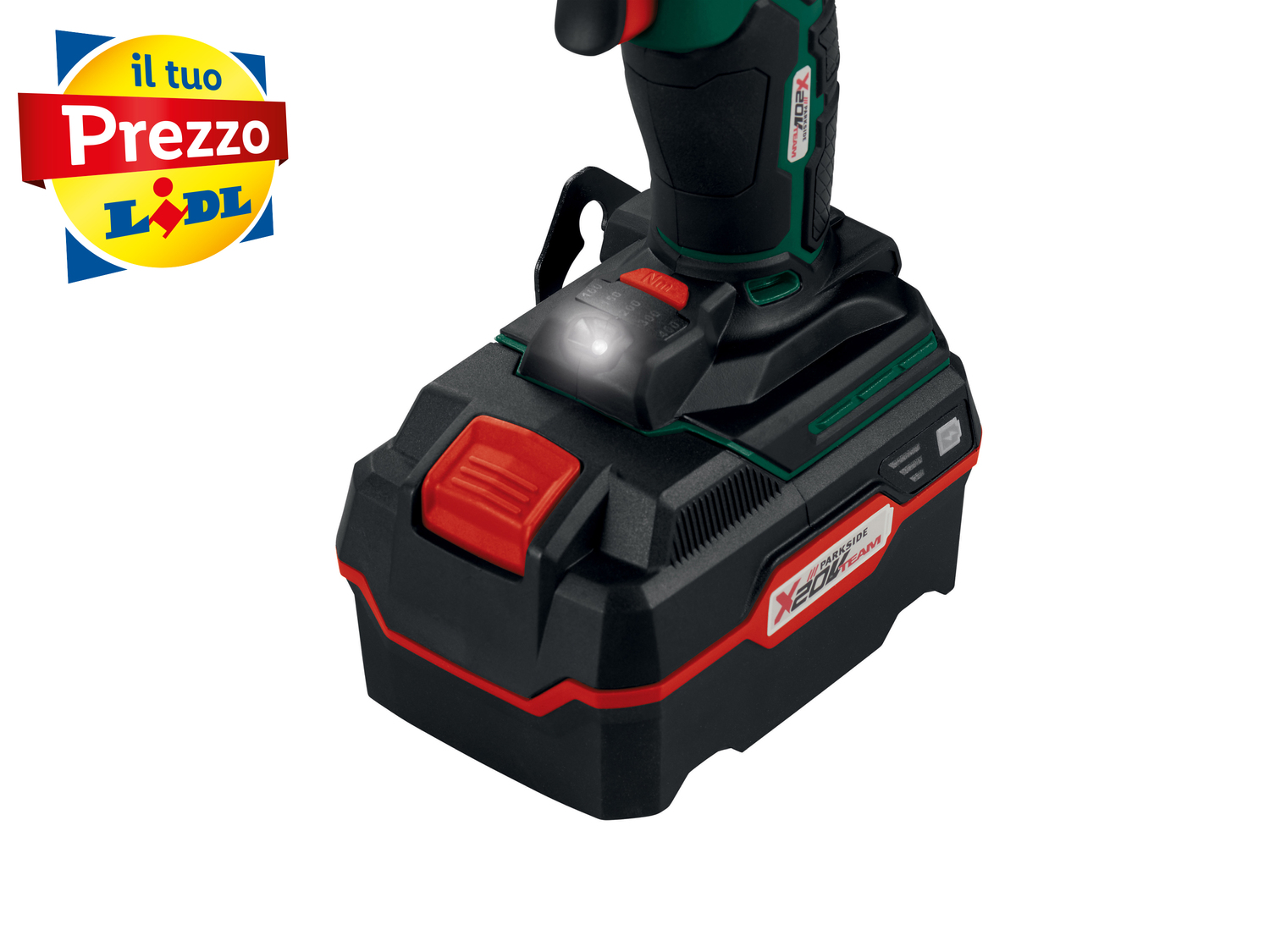 Avvitatore a percussione ricaricabile Parkside, X20VTeam, prezzo 59.00 €
- Numero ...