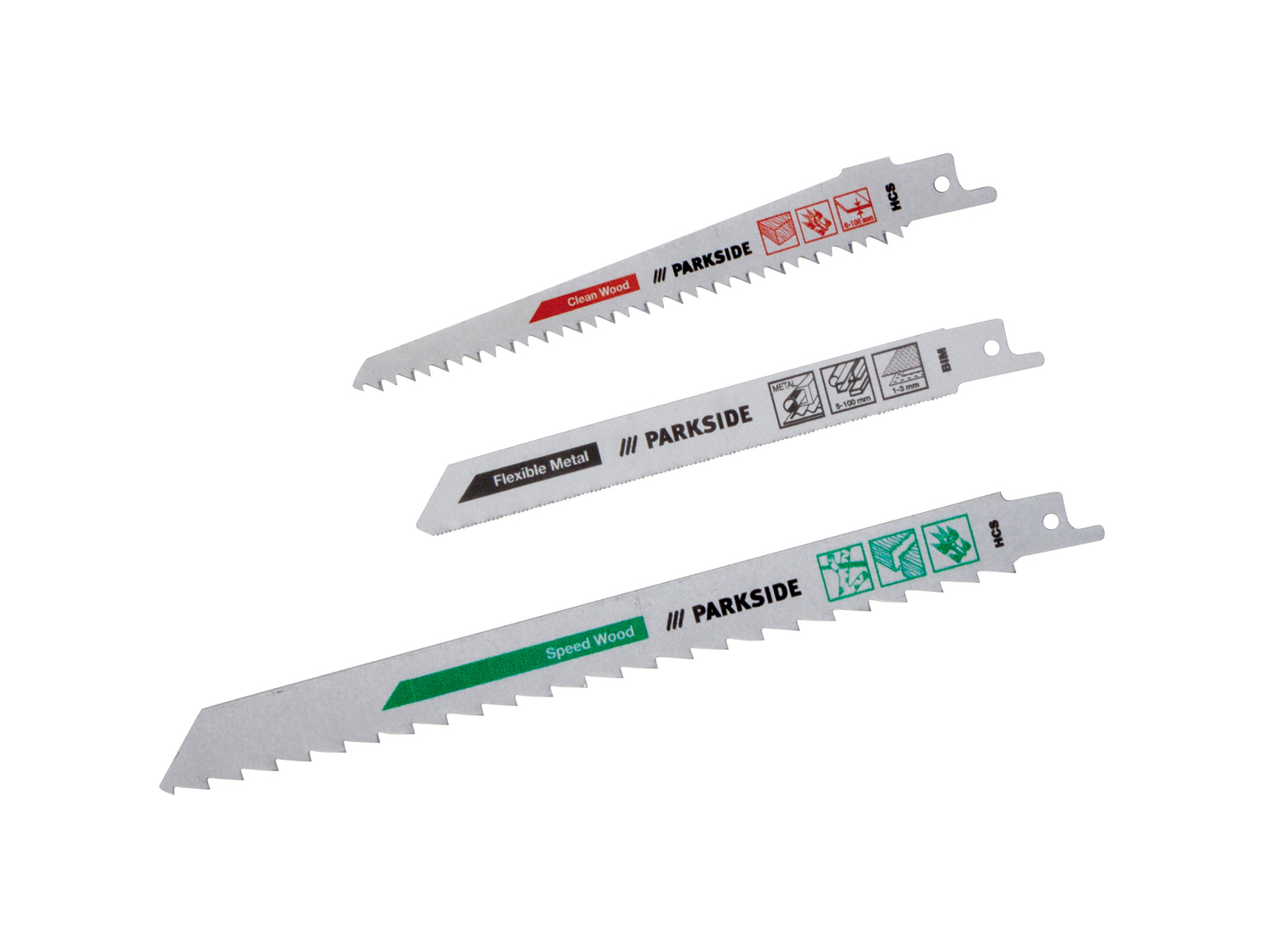 Lame per seghetto elettrico Parkside, prezzo 3.99 €
3 pezzi
Caratteristiche