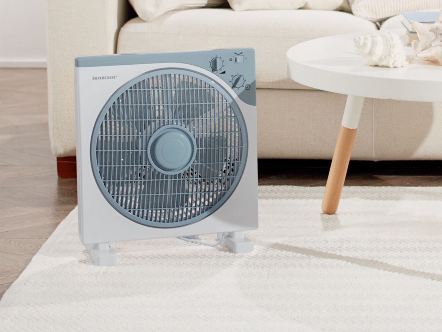 Ventilatore da terra Silvercrest, prezzo 24.99 € 
- 4 livelli di velocità
- ...