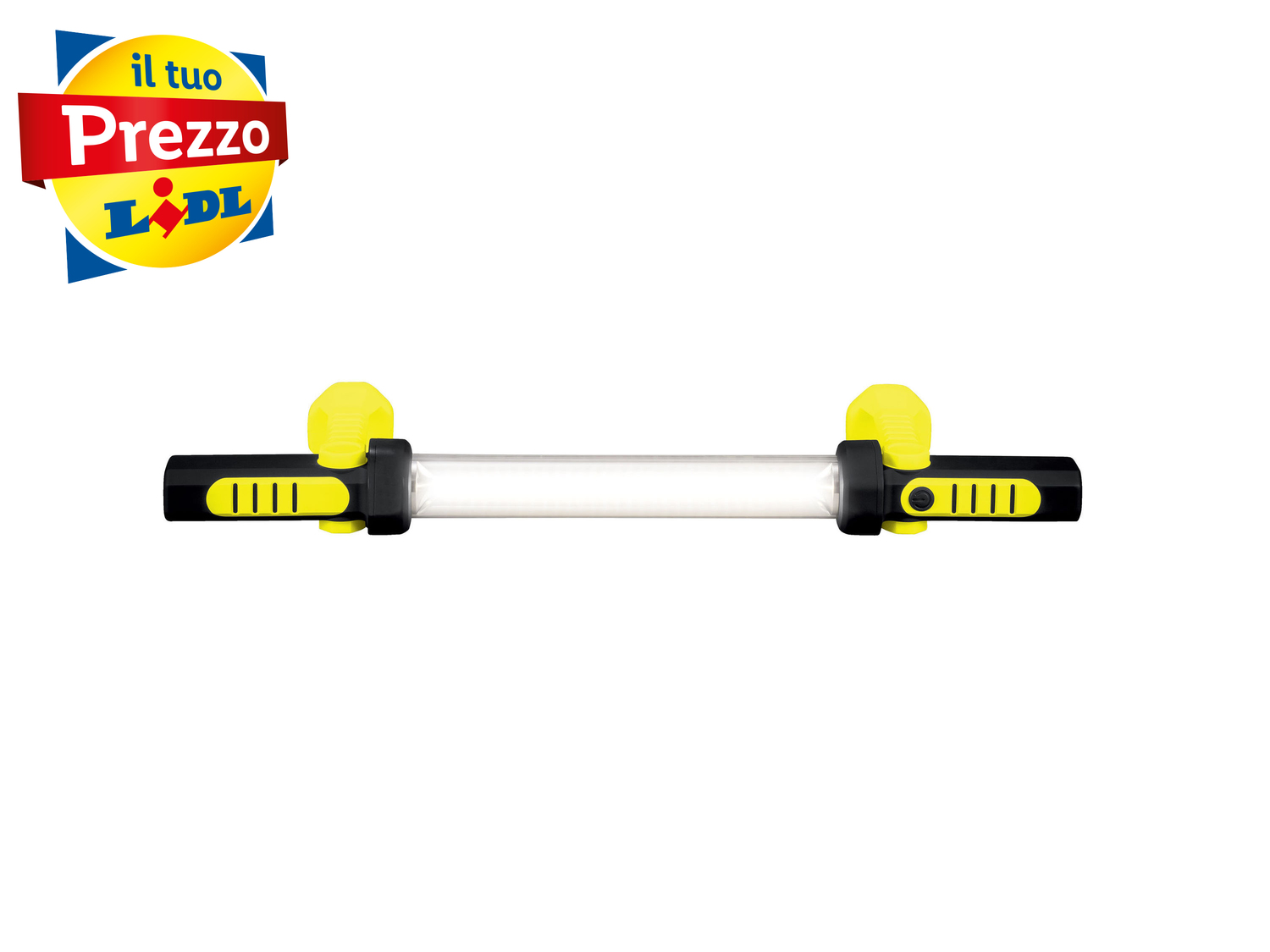Lampada da lavoro ricaricabile con treppiede Parkside, prezzo 24.99 € 
- 2 moduli ...
