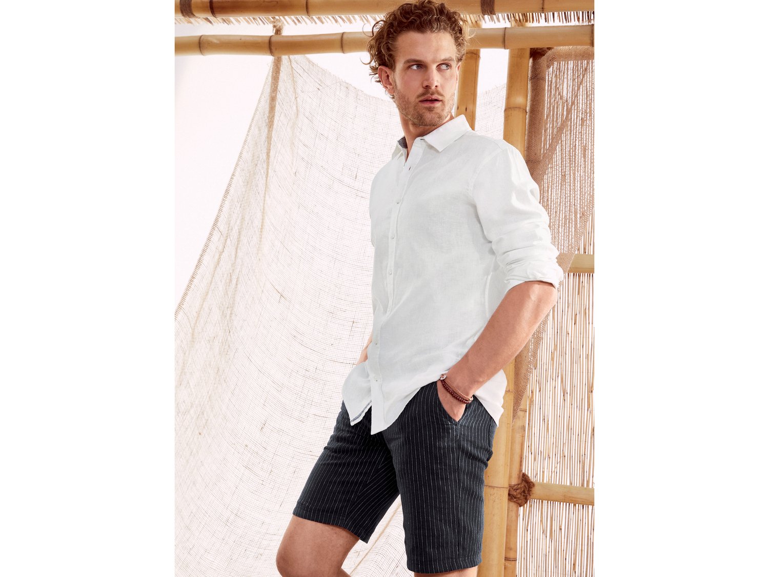Bermuda in lino da uomo Livergy, prezzo 9.99 &#8364; 
Misure: 48-54
Taglie disponibili

Caratteristiche

- ...