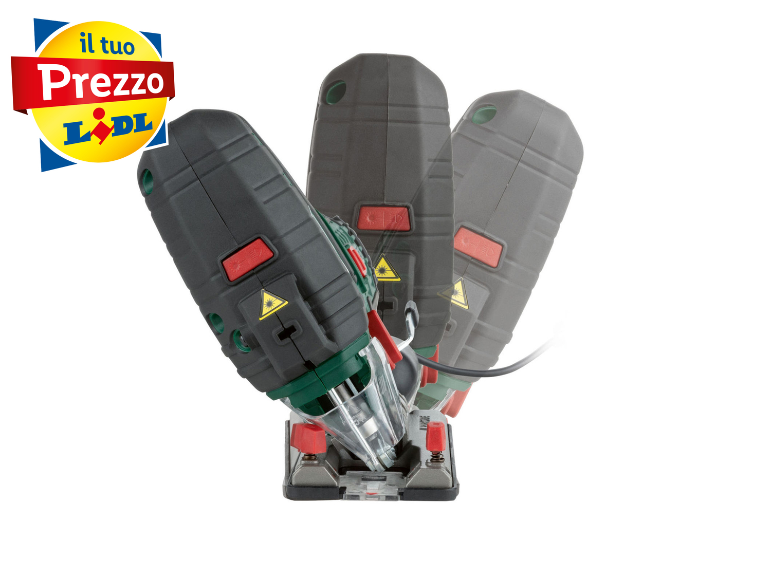 Seghetto a pendolo Parkside PSTK 800 C3, prezzo 24.99 €
- Corsa a pendolo regolabile ...