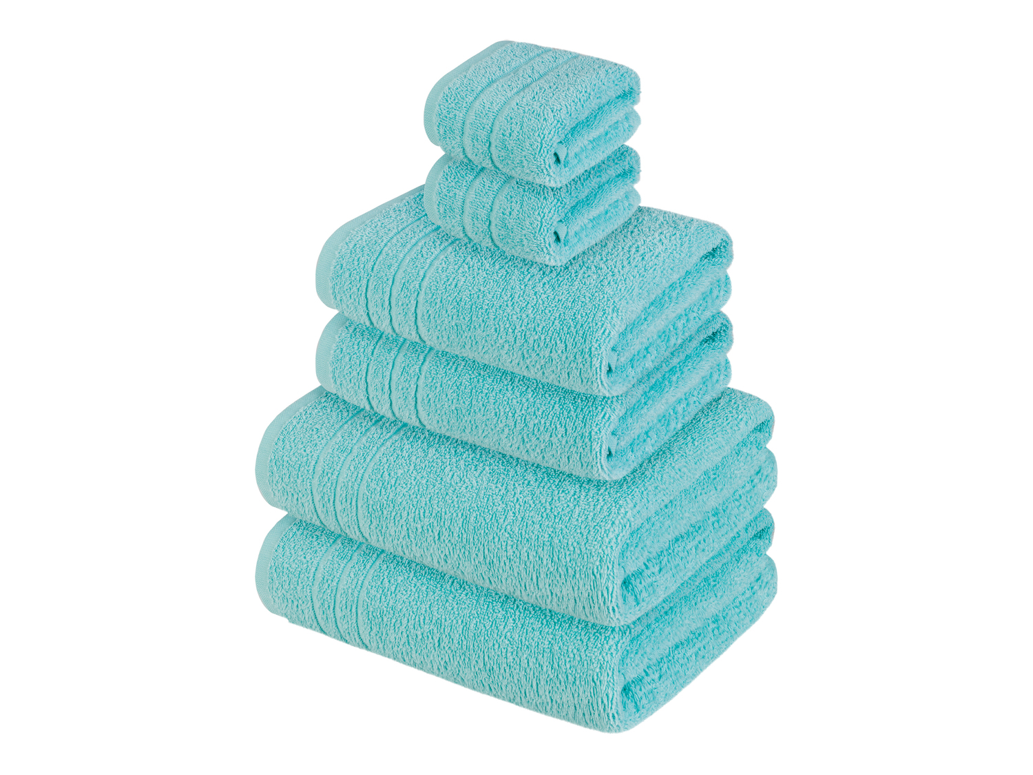 Set asciugamani Miomare, prezzo 9.99 €
6 pezzi
- Produzione ecosostenibile
- ...