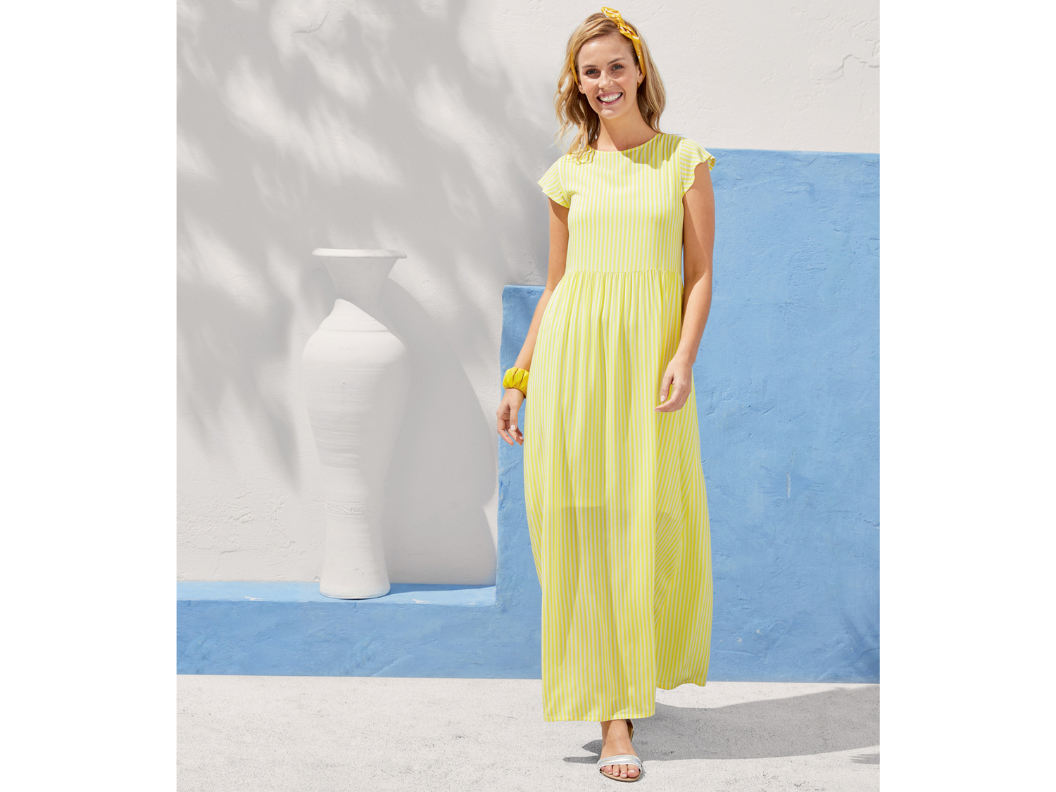 Vestito lungo da donna Esmara, prezzo 11.99 €
Misure: 38-48
- Con viscosa ...