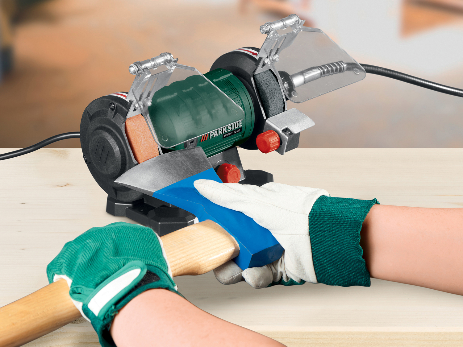 Smerigliatrice doppia con albero flessibile Parkside PDFW 120 A2, prezzo 29.99 € ...