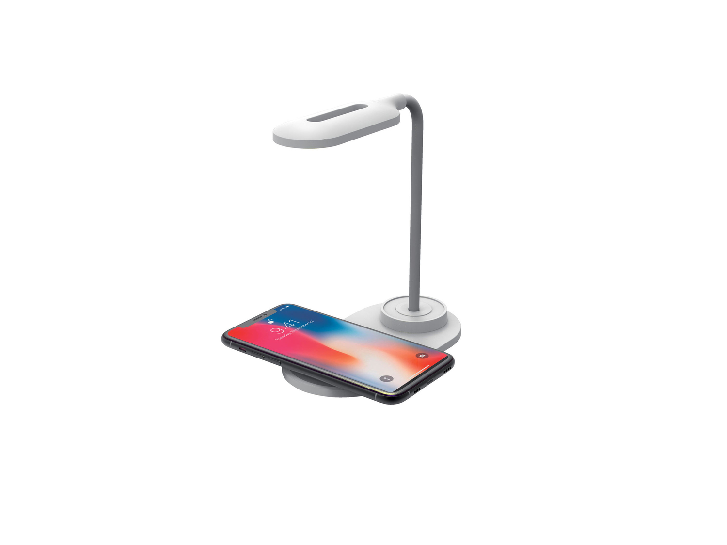 Luce LED con caricatore wireless o luce per videochiamata flessibile Digipower, ...