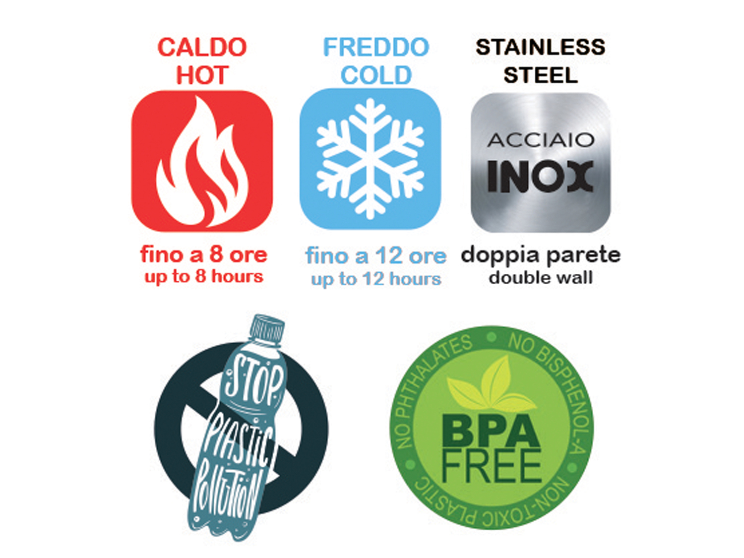 Borraccia termica Tognana, prezzo 8.99 €
0,5 L
Caratteristiche