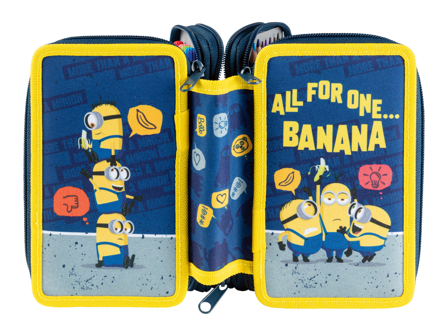 Astuccio a tre cerniere Minions, Frozen, Spiderman, Spirit Under-cover, prezzo 14.99 ...