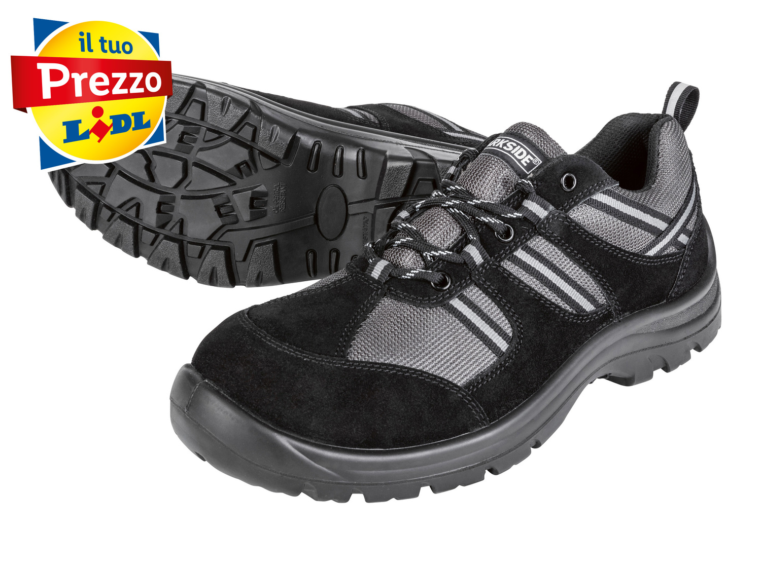 Scarpe antinfortunistiche da uomo Parkside, prezzo 19.99 &#8364; 
Misure: 41-46 ...
