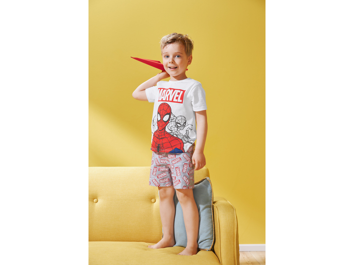 Pigiama corto da bambino Mickey Mouse, Spiderman, NASA Oeko-tex, prezzo 4.99 € ...