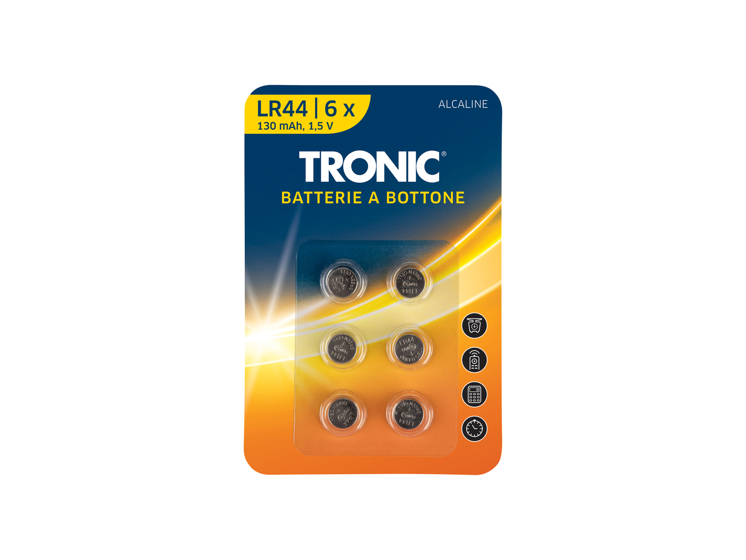 Batterie a bottone Tronic, prezzo 0.99 €
6 pezzi
Caratteristiche