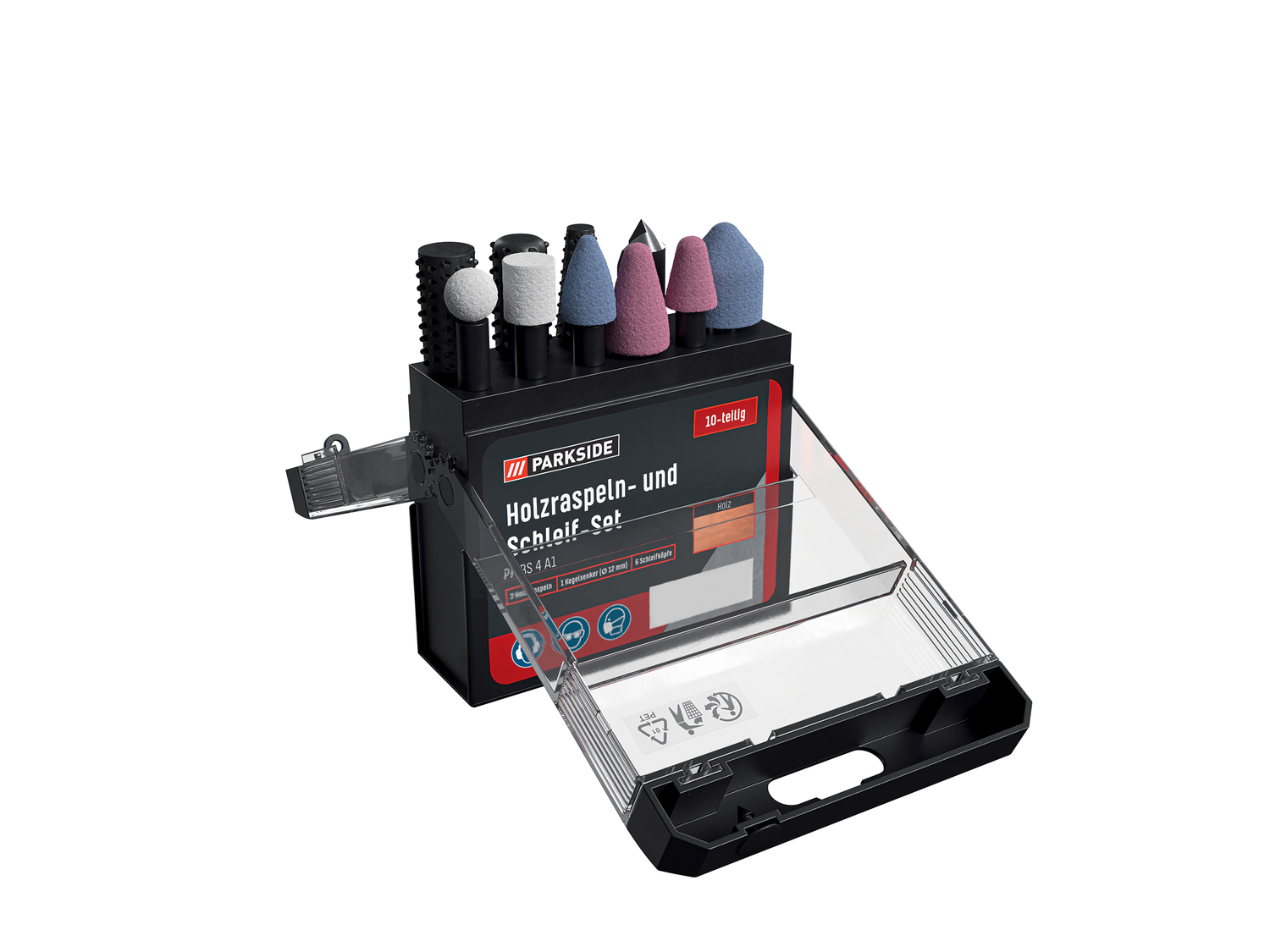 Set punte da trapano o set raspe e mole per legno Parkside, prezzo 7.99 €
10 ...
