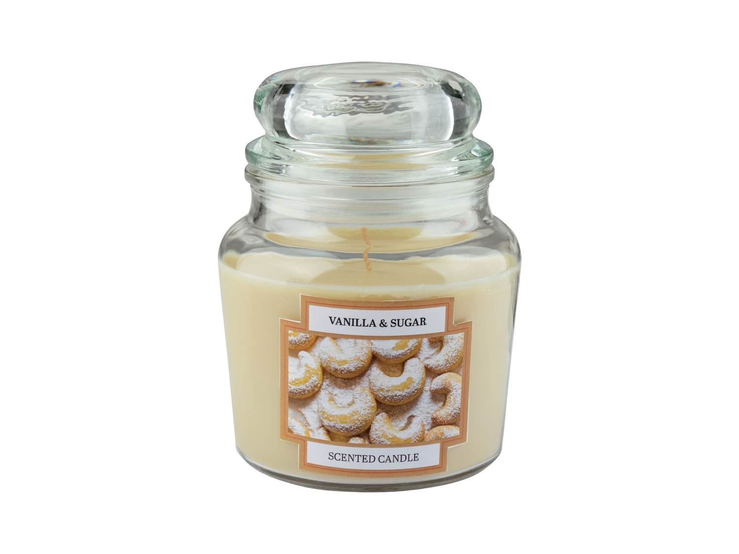 Candela profumata in vasetto con coperchio Livarno, prezzo 2.99 €
Caratteristiche