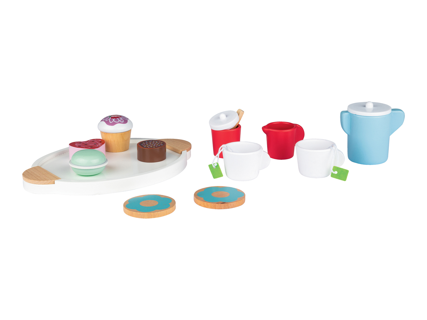 Utensili per cucina giocattolo in legno Playtive, prezzo 9.99 €
- Età: ...