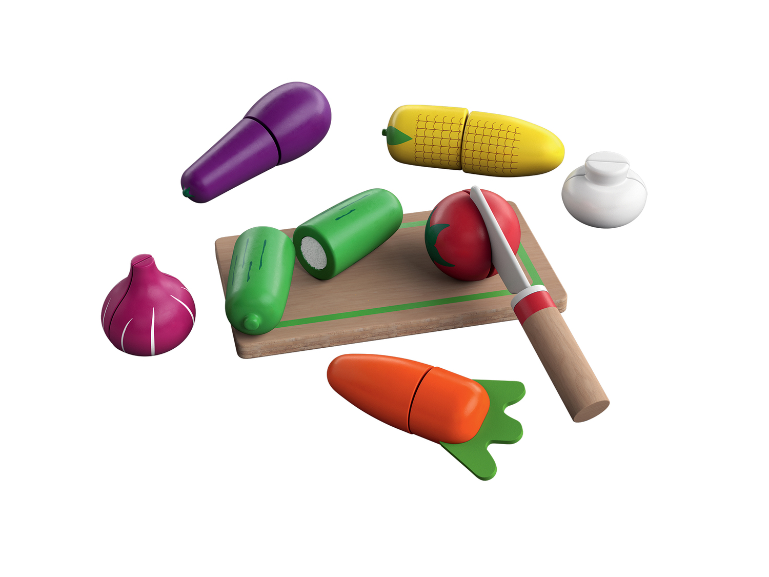 Set alimenti giocattolo in legno Playtive, prezzo 5.99 €
- Età ...