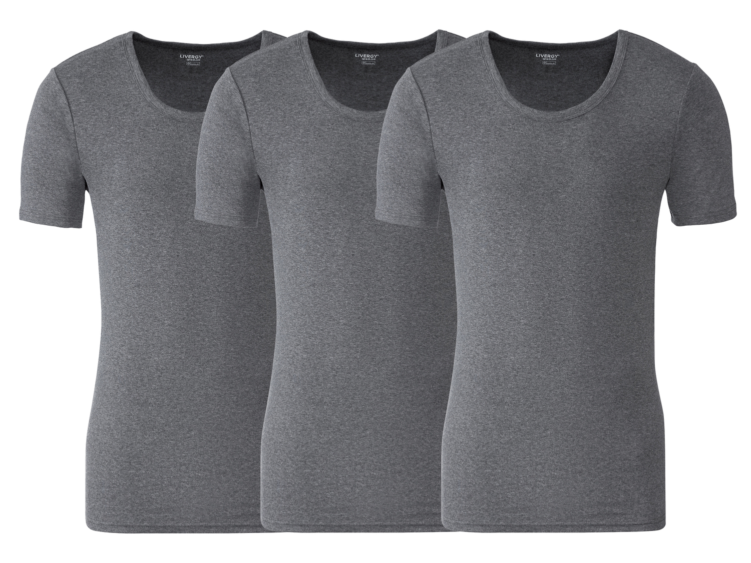 T-Shirt intima da uomo Livergy, prezzo 8.99 €
3 pezzi - Misure: M-XL ...