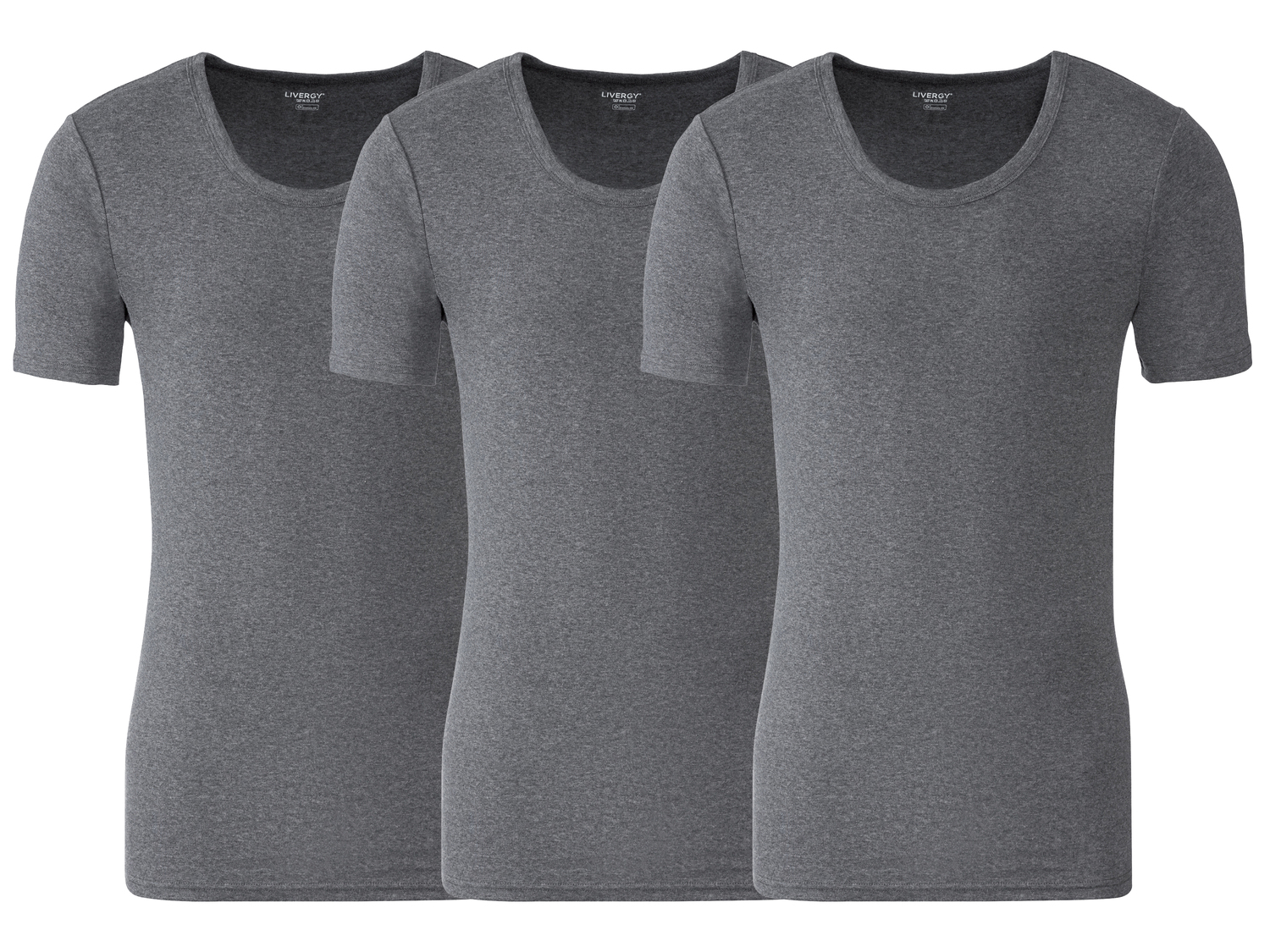 T-Shirt intima da uomo Livergy, prezzo 8.99 &#8364; 
3 pezzi - Misure: M-XL ...