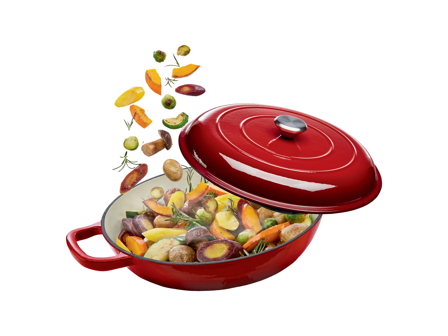 Casseruola in ghisa Ernesto, prezzo 34.99 €
Ø 29 cm
- Con sistema a ...