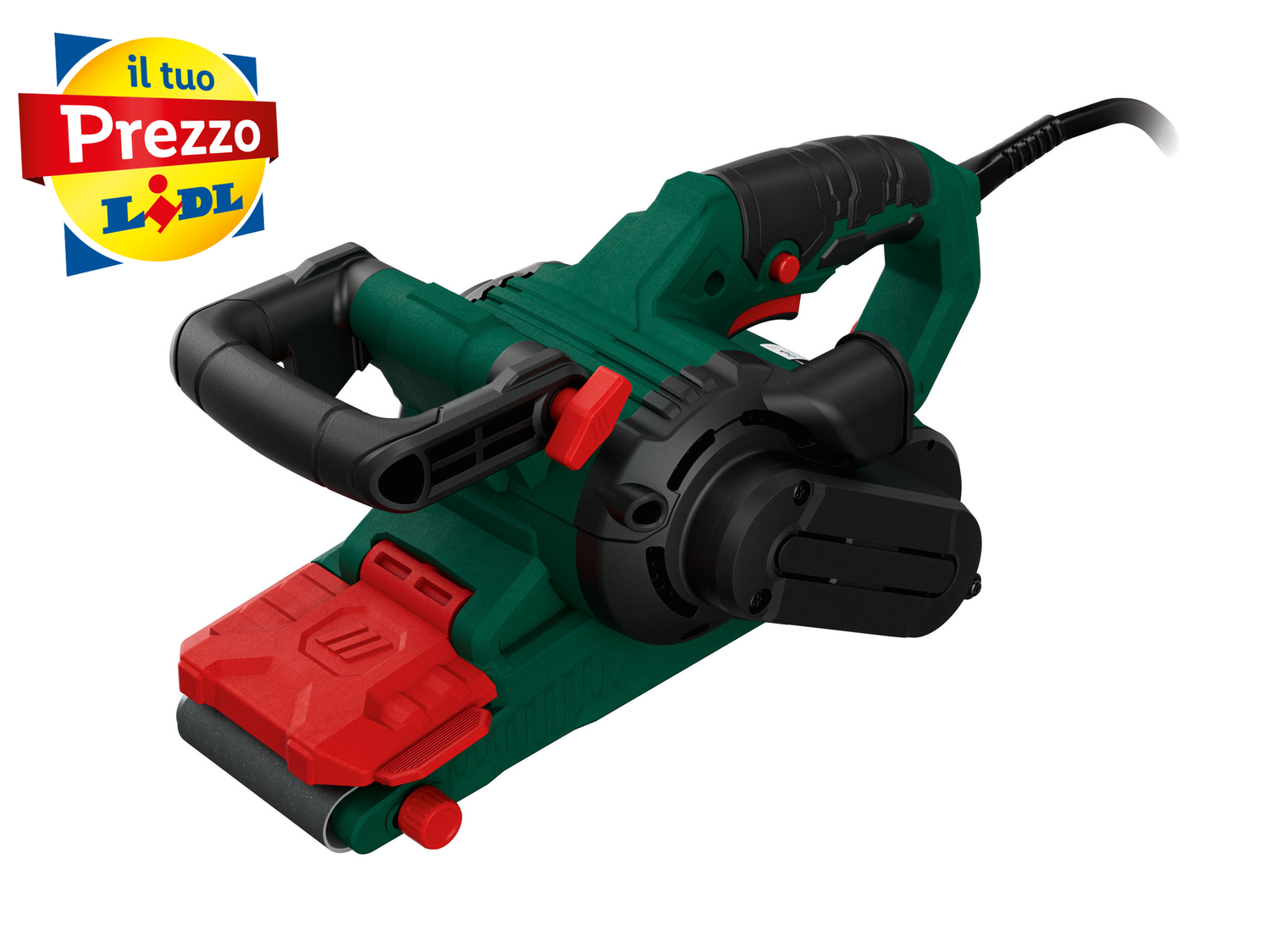 Levigatrice a nastro Parkside, prezzo 39.99 &#8364; 
- Interruttore ON/OFF con ...