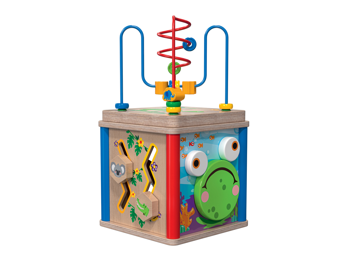 Gioco in legno Playtive, prezzo 9.99 &#8364; 
8, 6, 5 o 2 pezzi 
- Et&agrave; ...