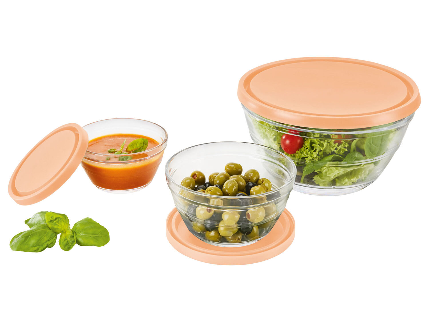 Set ciotole in vetro Ernesto, prezzo 8.99 €
5 pezzi
- Lavabili in lavastoviglie
- ...