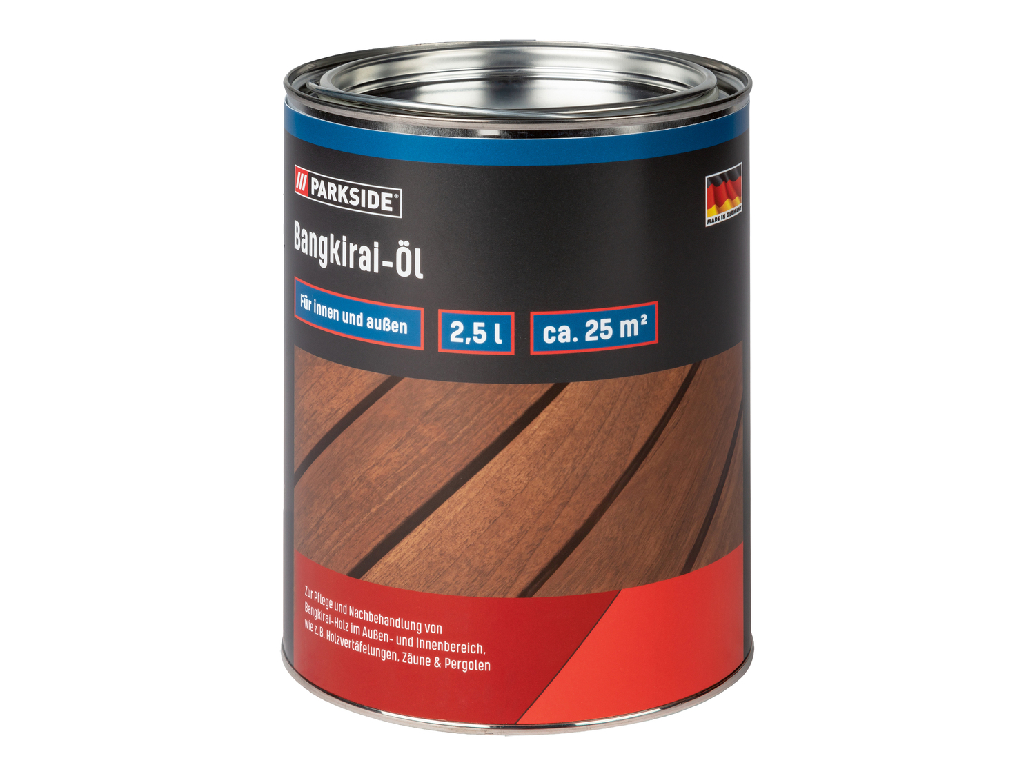 Olio per legno Parkside, prezzo 12.99 €
2,5 L
- Per interni ed esterni
Caratteristiche
...
