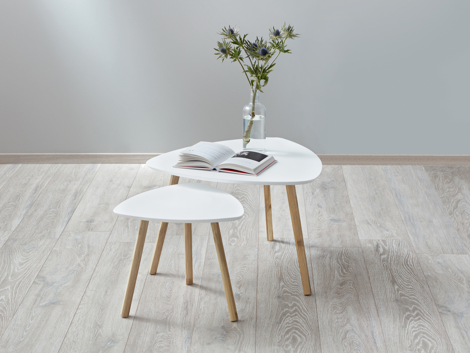 Set tavolini Livarno, prezzo 34.99 €
2 pezzi
- Gambe in bambù ...