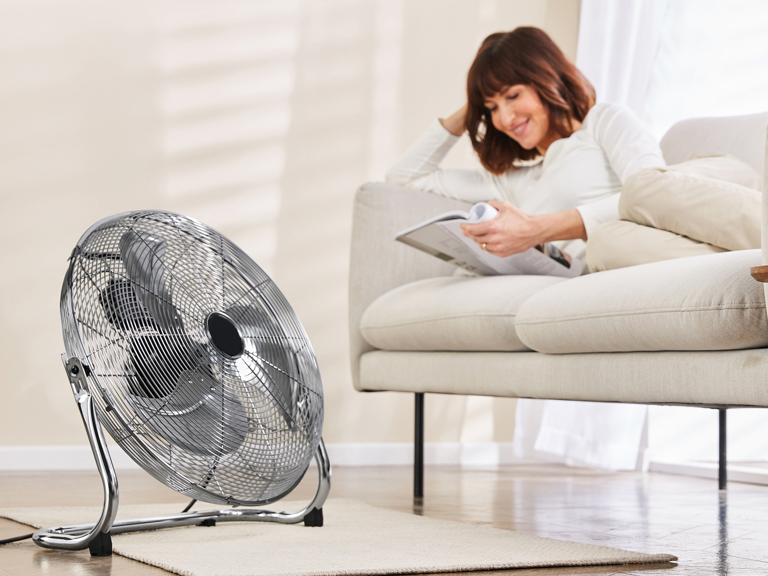 Ventilatore da terra Silvercrest, prezzo 34.99 €
- Angolo di inclinazione regolabile
- ...