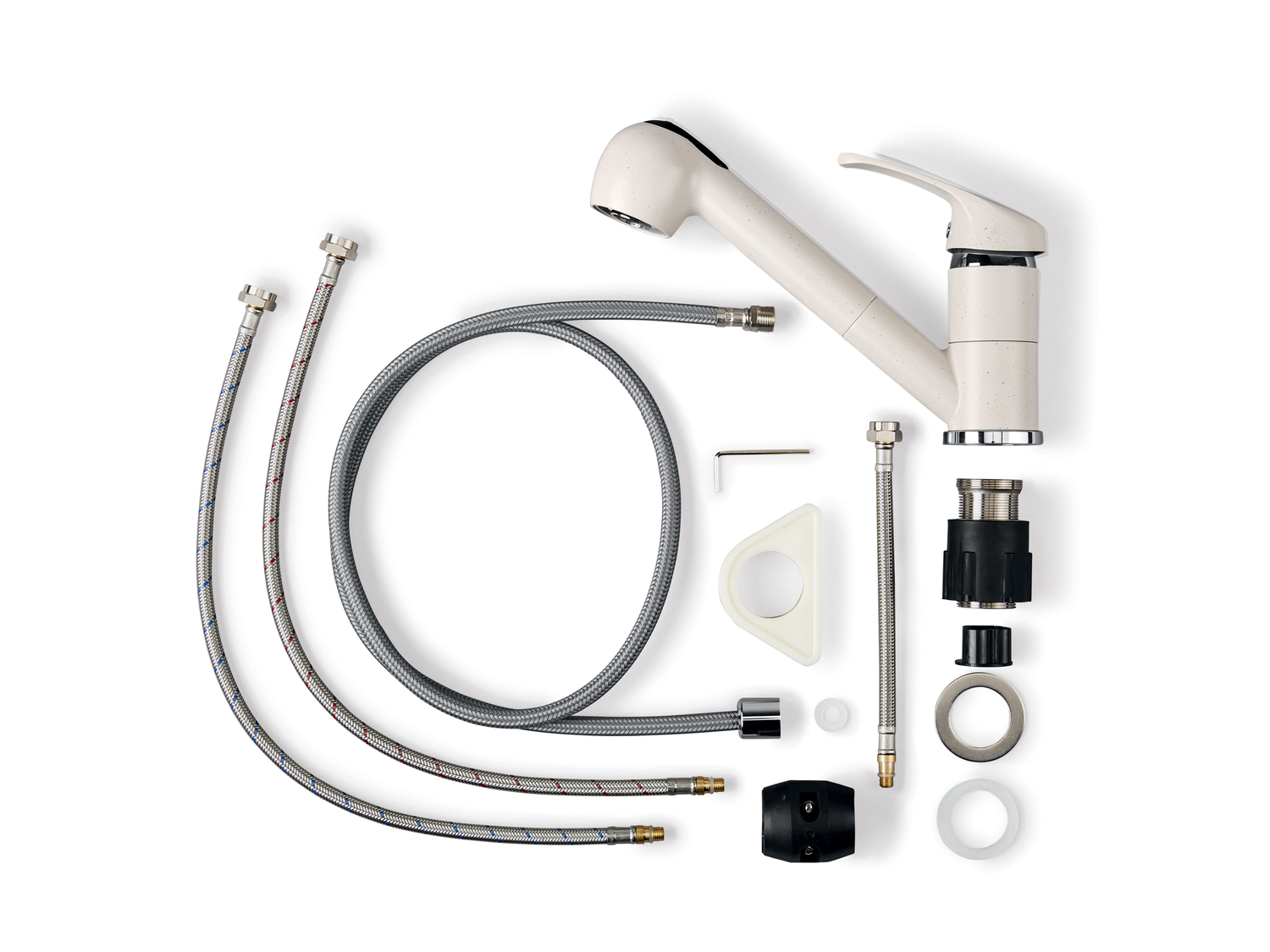 Miscelatore con doccetta estraibile Livarno, prezzo 29.99 €
- Doccetta ...