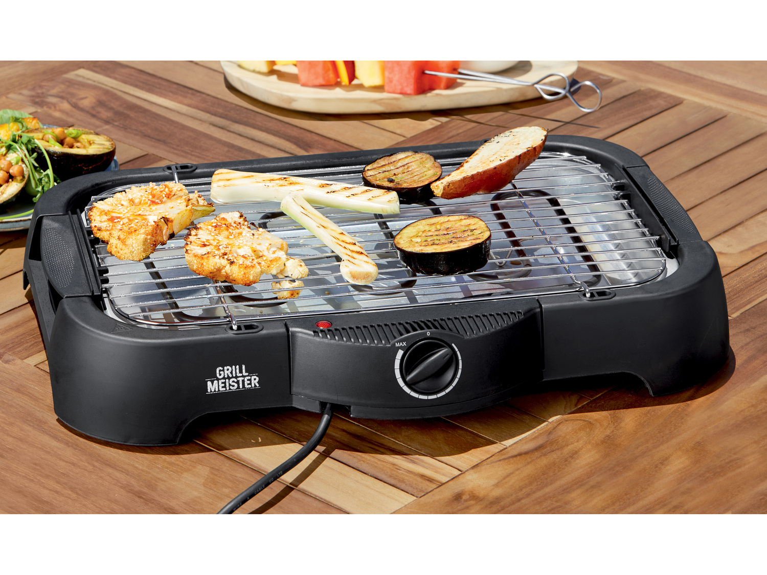 Barbecue elettrico da tavolo Grill-meister, prezzo 29.99 €
- Elemento ...