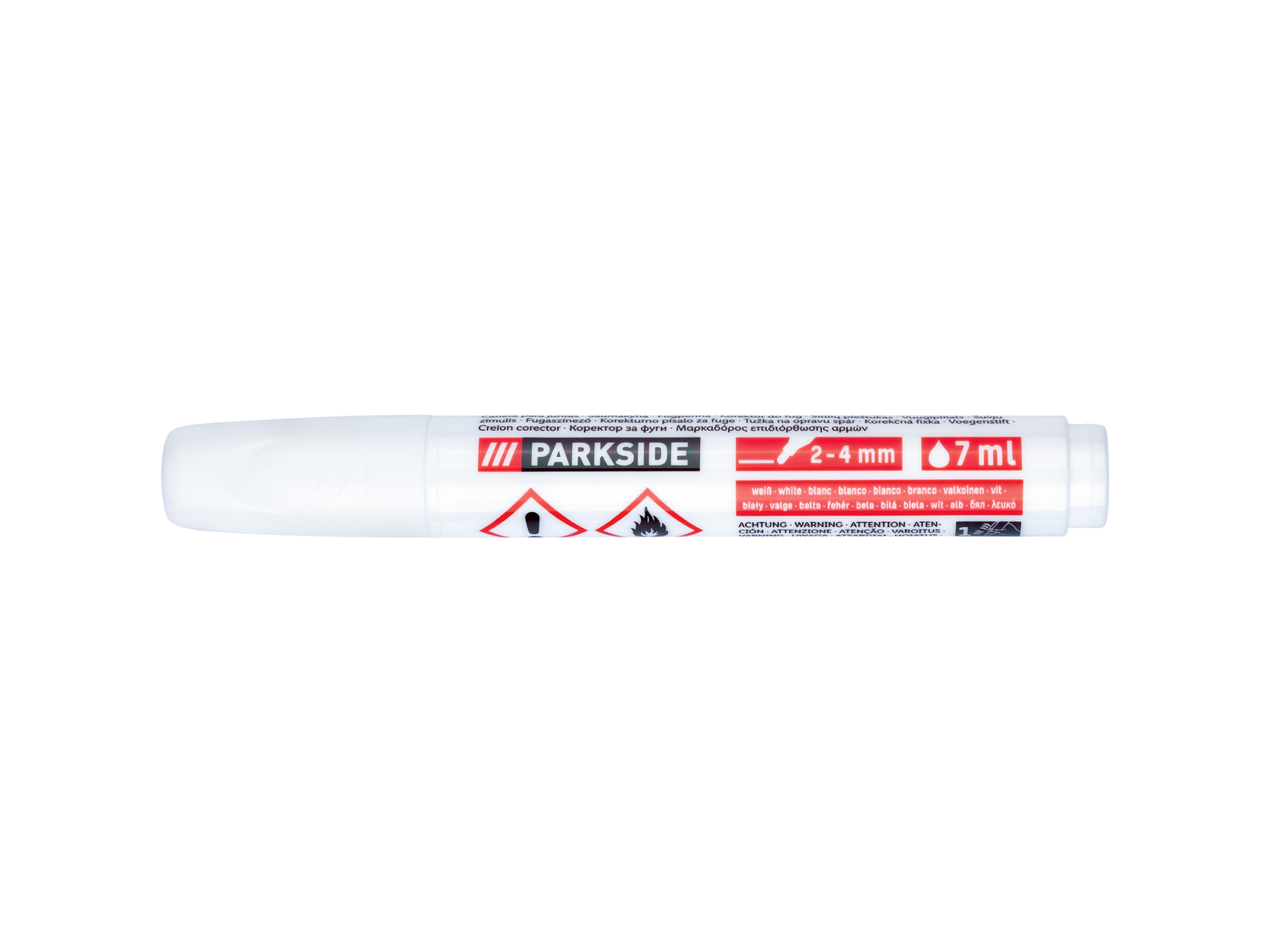 Pennarello per fughe o legno Parkside, prezzo 2.49 €
- Indelebile, impermeabile ...