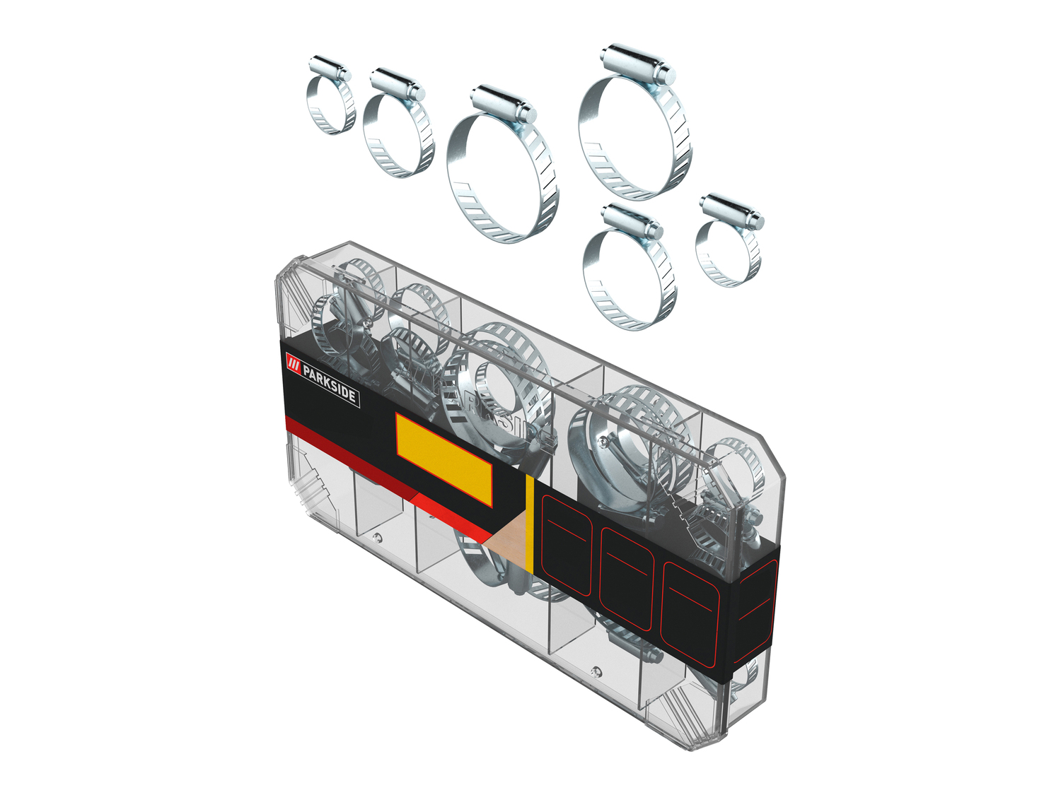 Set minuteria Parkside, prezzo 2.99 &#8364; 
- Fascette serratubi: 26 pezzi
- ...