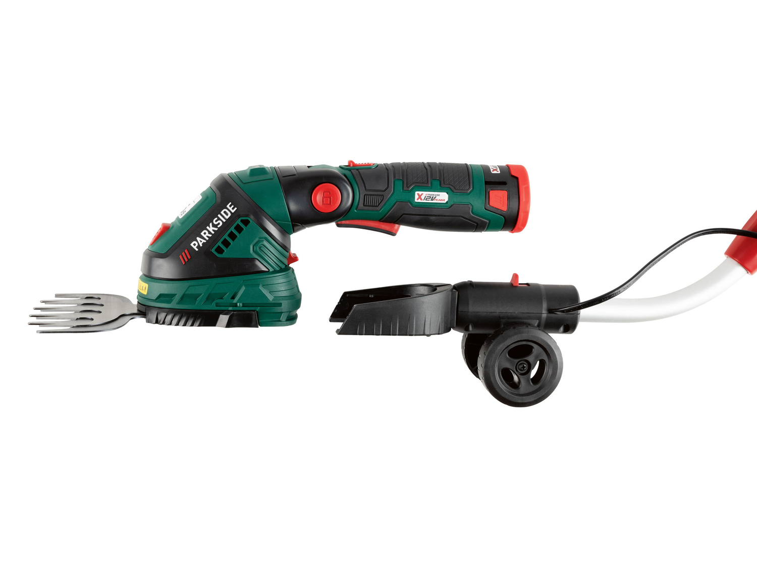 Cesoia ricaricabile per erba e cespugli Parkside, prezzo 29.99 €
Prodotto della ...