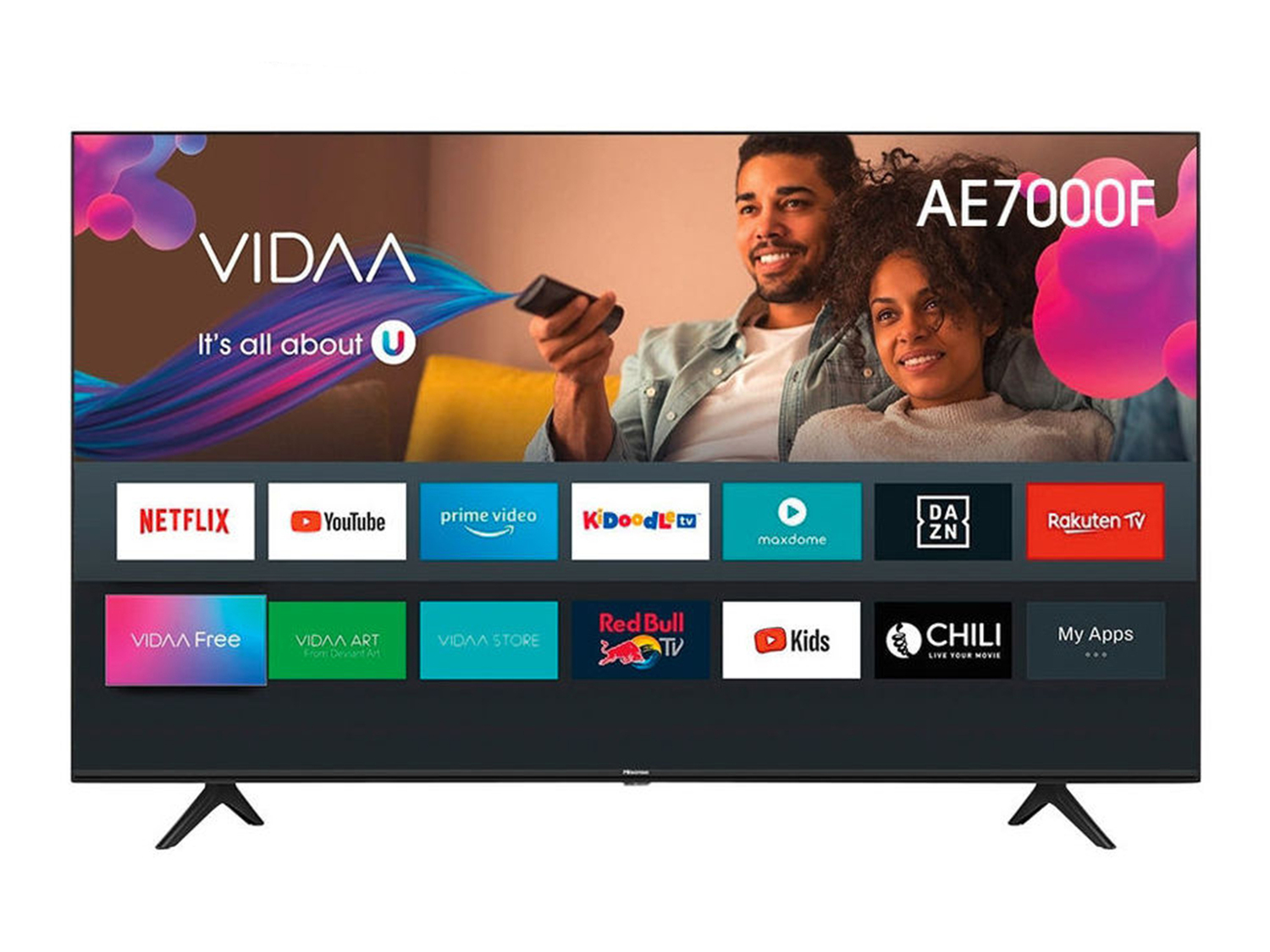Televisore 58 UHD Smart TV Hisense, prezzo 399.00 €
- 4K
- DVB-T/T2/C/S/S2
- ...