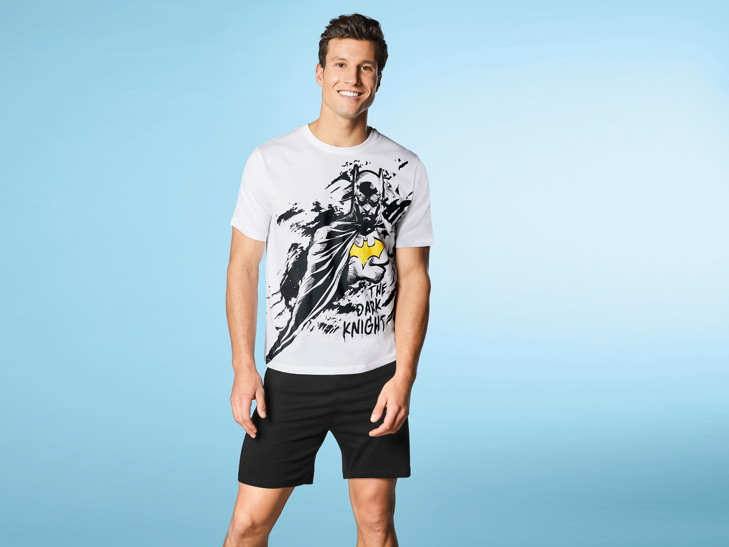 Pigiama corto da uomo Transformers, Jurassic World, Batman Oeko-tex, prezzo 9.99 ...