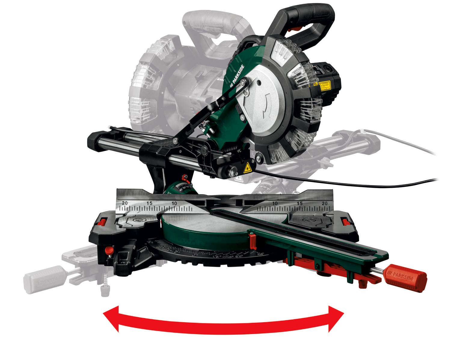 Sega circolare per tagli obliqui Parkside, prezzo 139.00 €
- Tagli obliqui ...