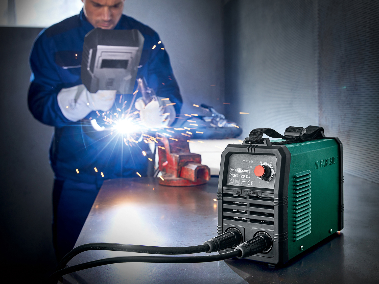 Saldatrice Inverter Parkside, prezzo 89.00 €
- Per una saldatura ad arco ...