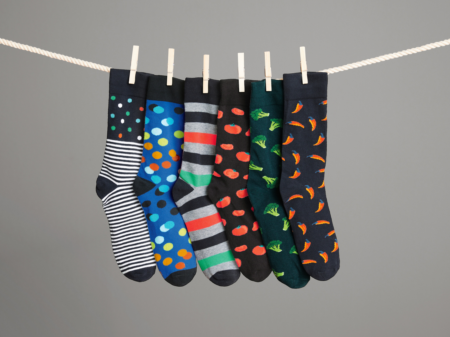 Calze da uomo Livergy, prezzo 4.99 &#8364; 
3 paia - Misure: 39-46
Taglie disponibili

Caratteristiche

- ...