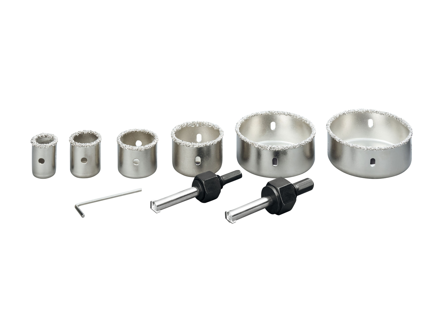 Set frese a tazza Parkside, prezzo 17.99 €
9 pezzi
- Adatto per i comuni ...