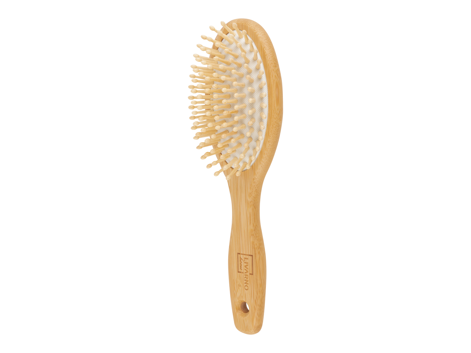 Spazzola per capelli in bambù Livarno, prezzo 3.49 €
- Manico in 100% ...