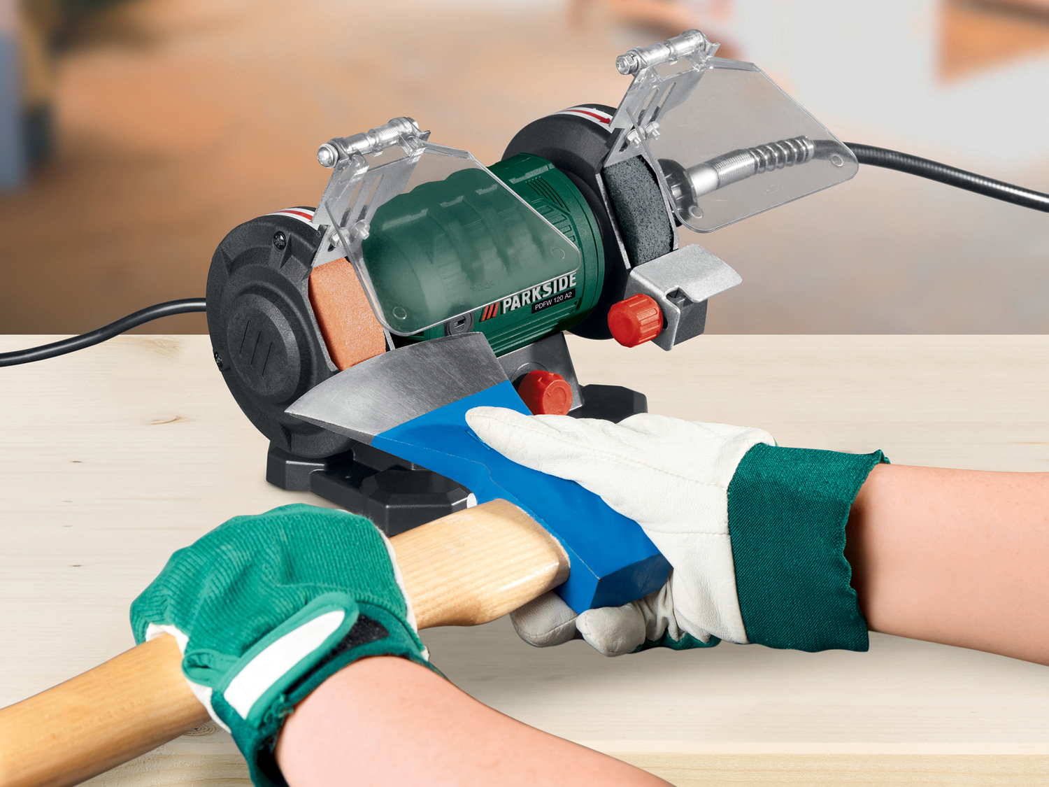 Smerigliatrice doppia con albero flessibile Parkside, prezzo 39.99 €
- ...
