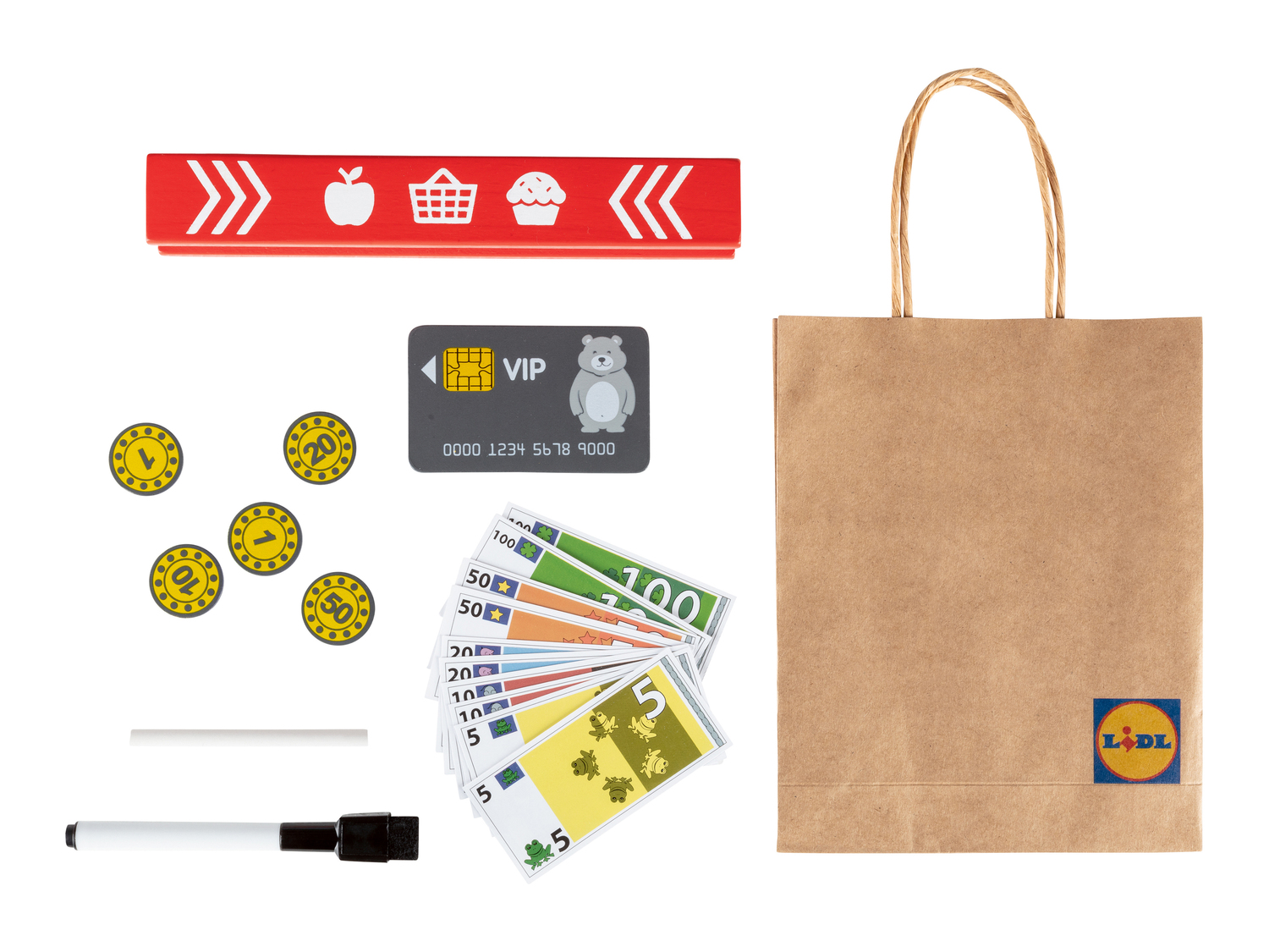 Supermercato Lidl in legno Playtive, prezzo 49.00 €
- Età: ...
