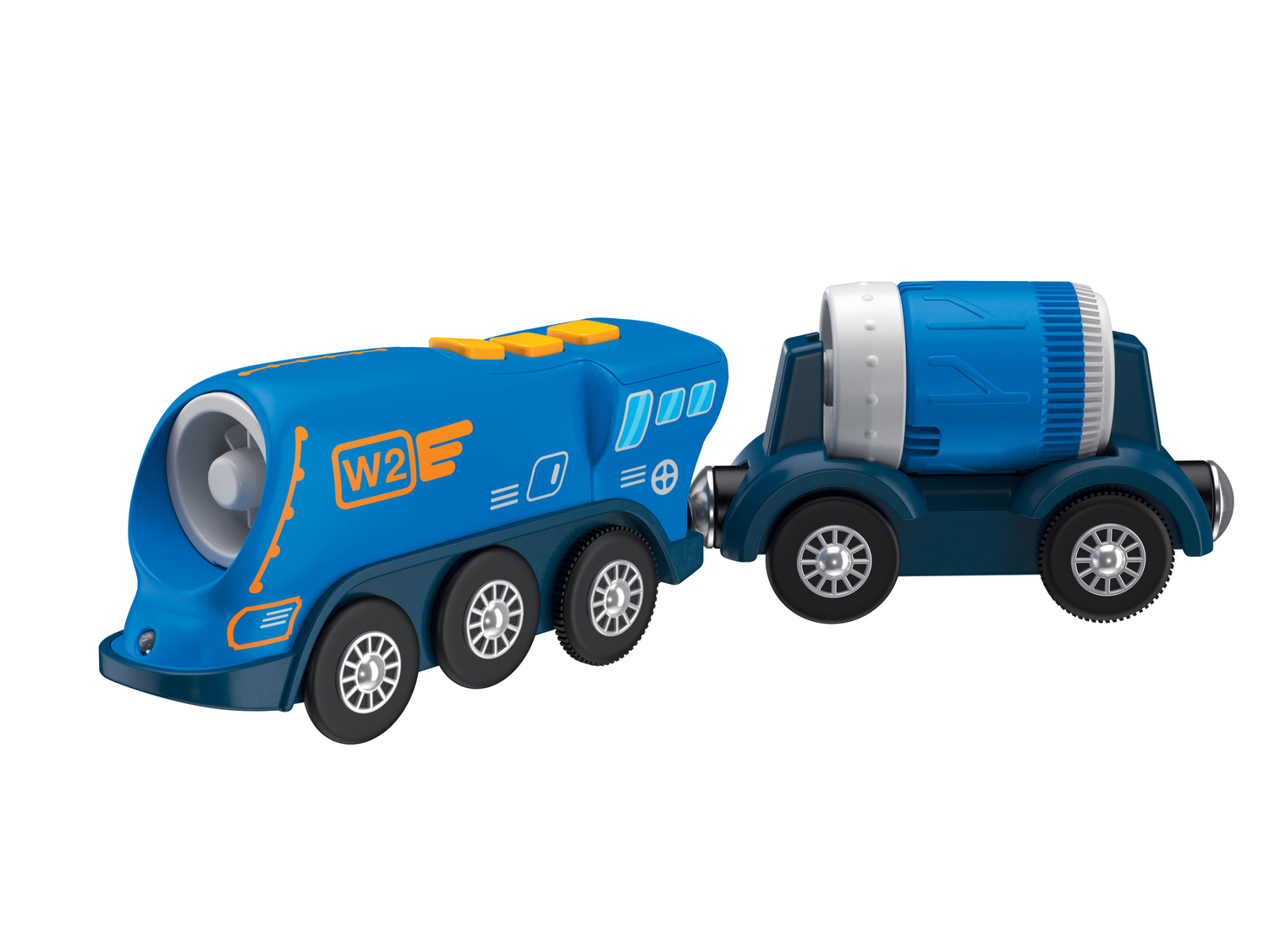 Trenino a batteria Playtive, prezzo 8.99 €
- Età: 3+
- Locomotiva ...