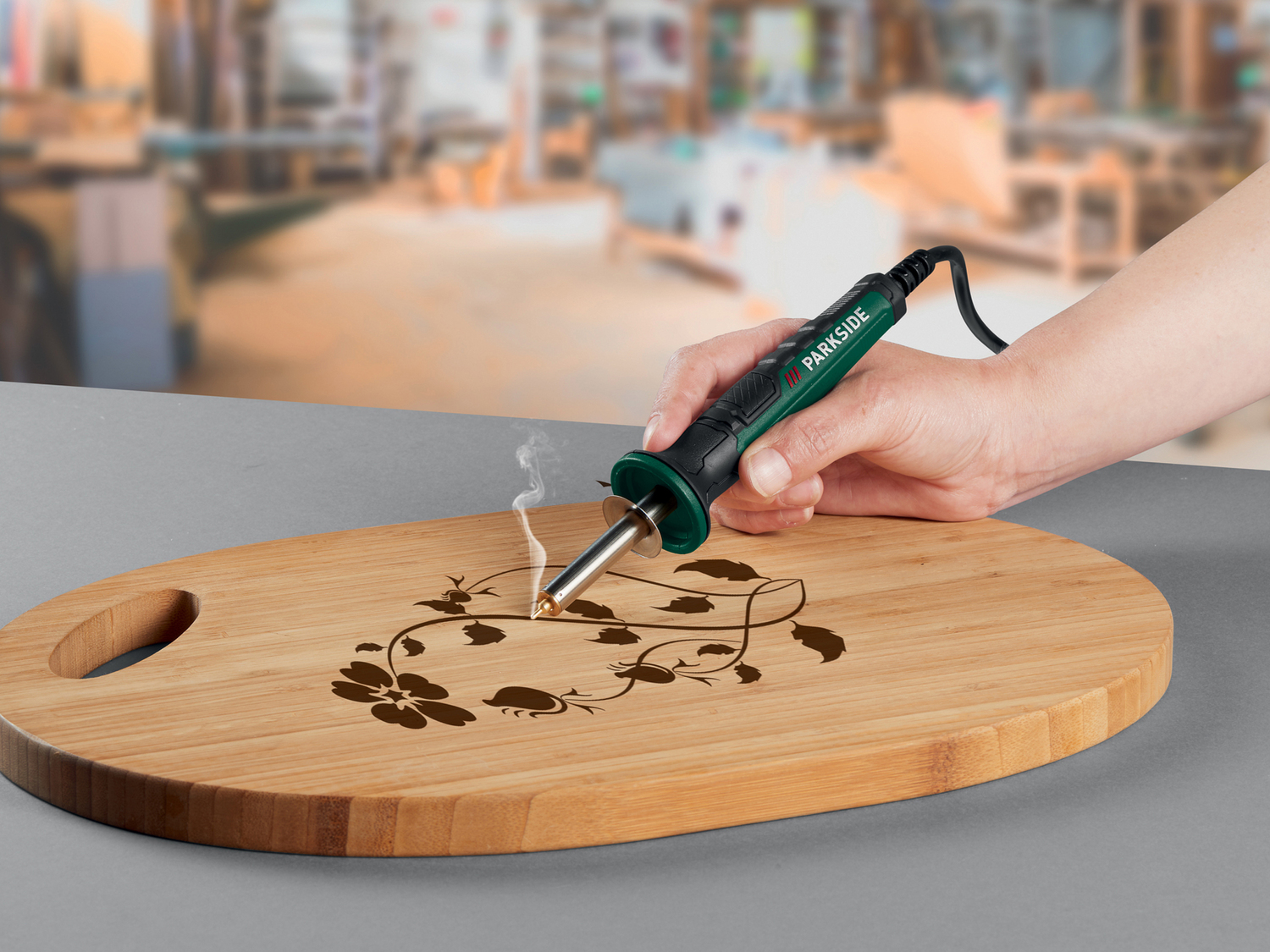 Pirografo Parkside, prezzo 9.99 €
- Per scritte decorative e ornamenti creativi ...